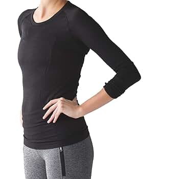 Amazon.com: Lululemon Swiftly Tech Long Sleeve Crew (Black